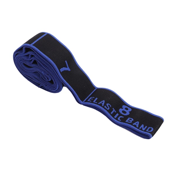 Motståndsband Yoga Latindans Dragrem Bälte Fitness Elastisk Träning Stretching BandBlå nummer