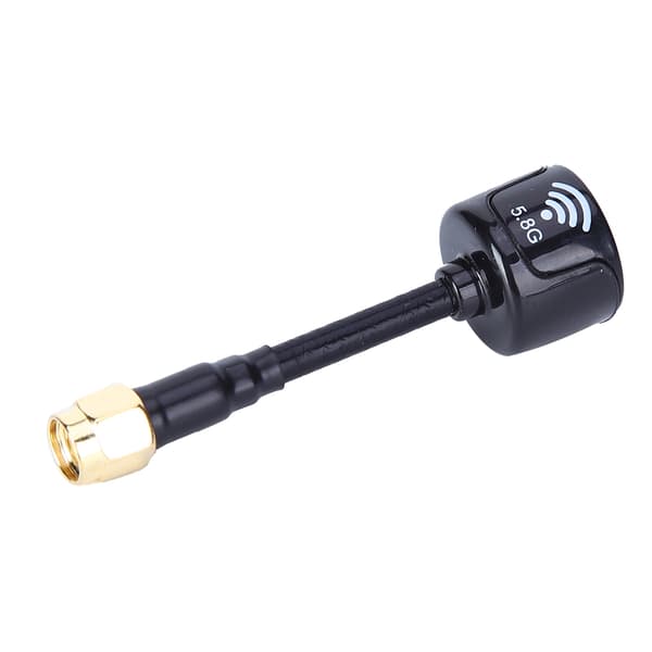 5.8Ghz 3dBi RHCP High Gain Antenne til FPV Racing Drone RC Dele Tilbehør (Sort RPSMA Indvendigt Hul)