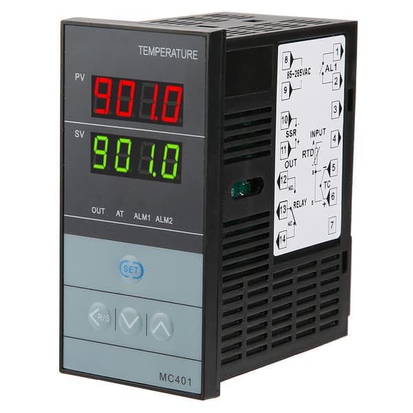 Digital PID Temperaturregulator Termostat Relæ SSR Output Termoregulator