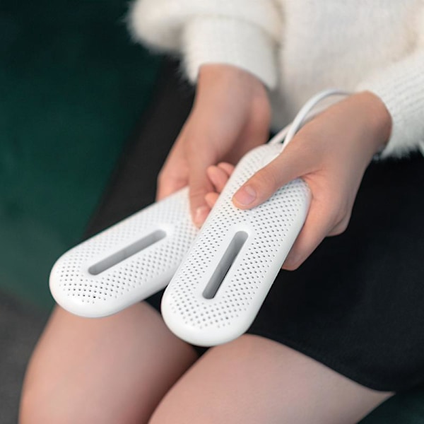 Mini Sähköinen Kenkäkuivain Haju Poisto Saapas Jalkakuivain Deodoranttilaite