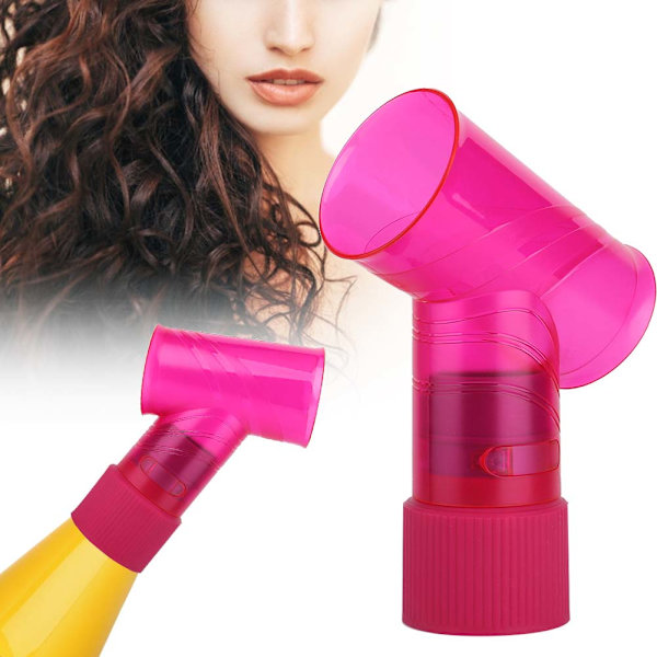 Profesjonell Hårføner Diffuser Krøllete Hårføner Frisør Styling Tilbehør (Rosa)