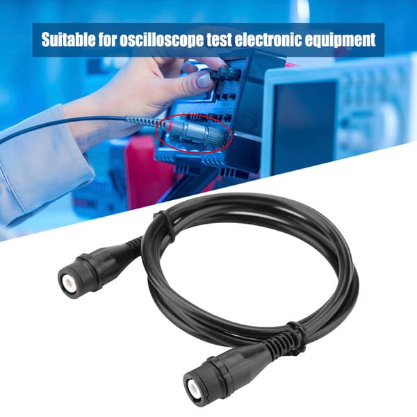 P1202 BNC hannplugg til BNC hannplugg koaksialkabel oscilloskop testledning