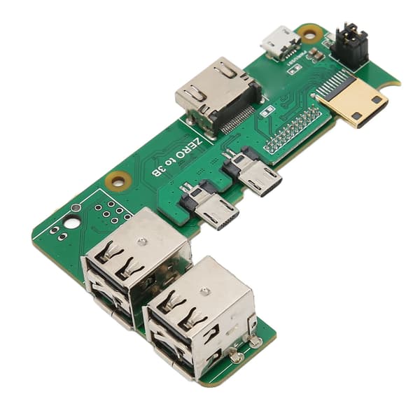 Udvidelseskort 4 USB High Definition Multimedia Interface Hun til Raspberry Pi til Zero 2W til 3B Udvidelseskort