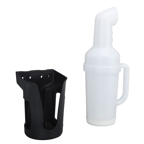 Golfbil Sandflaske med Holder Universell Passform Divot Fyller Sandflaske Erstatning for E-Z-GO