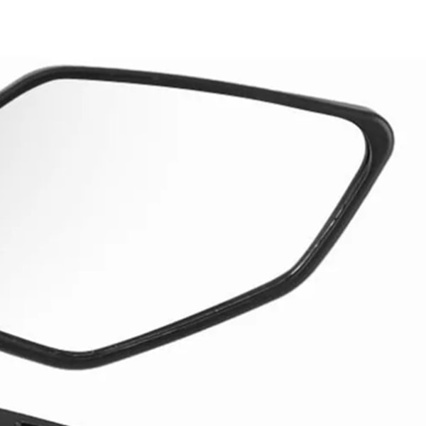 2 stk motorsykkel bakspeil klart syn justerbart vanntett universal styrespeil