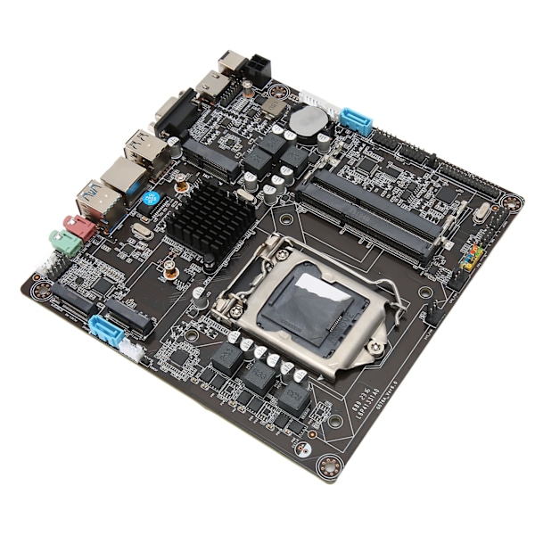 H81 Mini ITX bundkort LGA 1150 slot Dual Channel DDR3 understøttelse til Core I3 I5 I7 4. og 5. generations CPU til alt i én pc