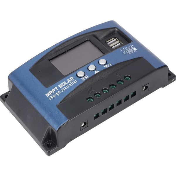 30A 12/24V MPPT Solar Charge Controller til solcellepaneler og LED-belysning