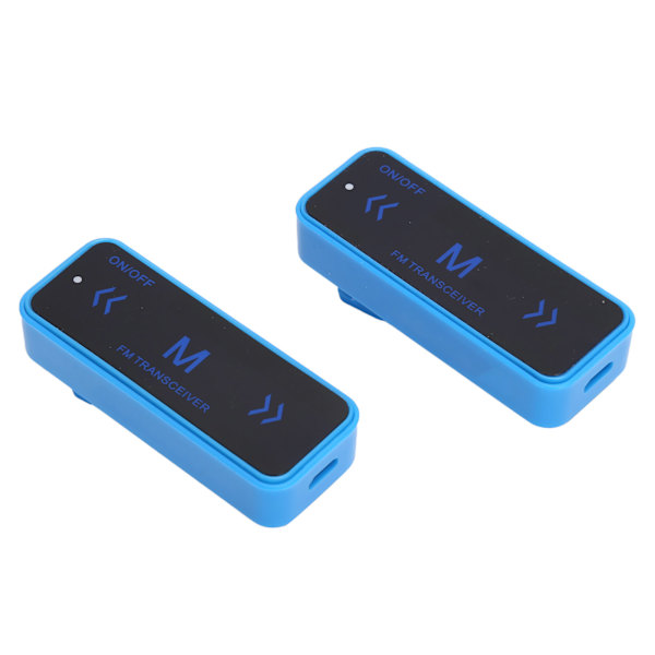 Lasten kannettavat walkie-talkie-laitteet, pitkän kantaman 2-suuntaiset radiot, walkie-talkie-lelut, joissa on sininen lanyardi