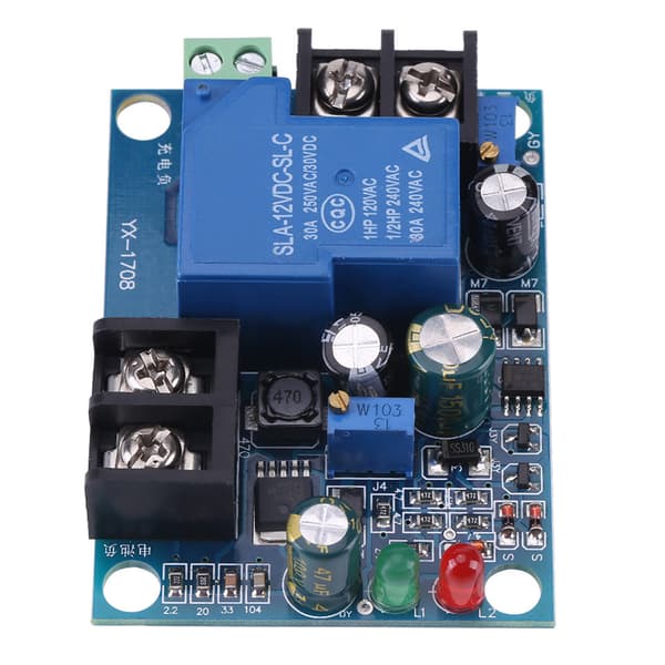 30A Automatisk Batterioplader Opladningscontroller Beskyttelsesmodul 12V