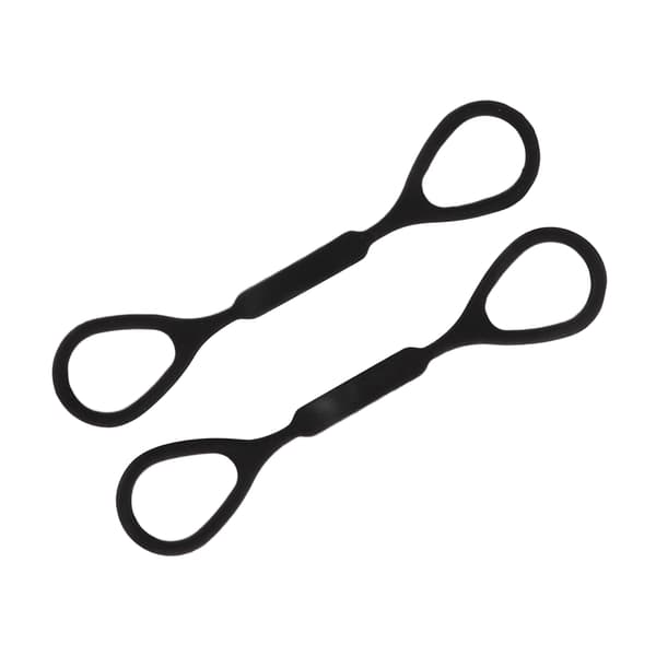2 STK Trompet Slide Stopper Silikone Elastiske Ringe Udskiftning Blæseinstrument Tilbehør