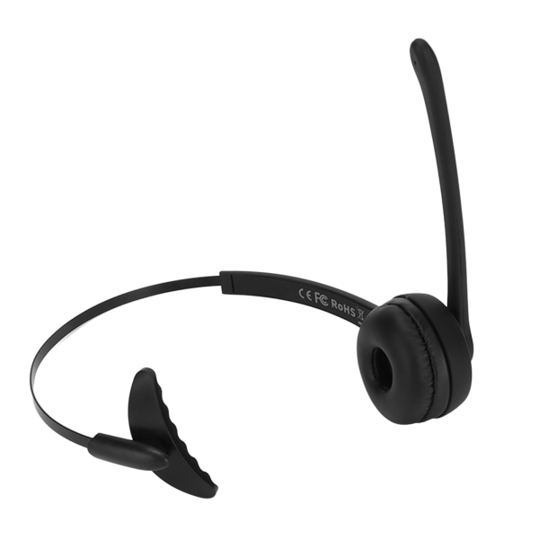 Single Ear Customer Service Headset Bluetooth5.0 Noise Reduction Clear Call Trådløse monohodetelefoner med mikrofon