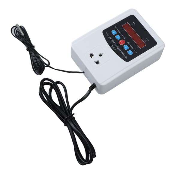 1500W Drivhus Temperaturregulator Digital Lufttemperaturregulator Termostat LCD Display 10A EU Stik 220V
