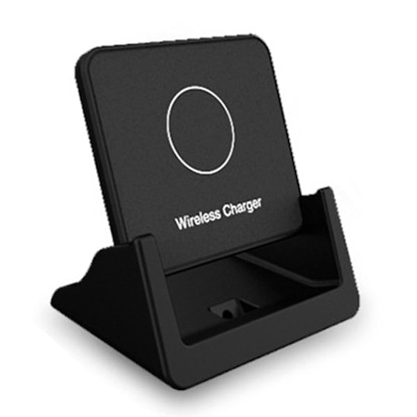 15W Wireless Charging Stand Automatic Power Off Multiple Protection Vertical Wireless Charger for Mobile Phone