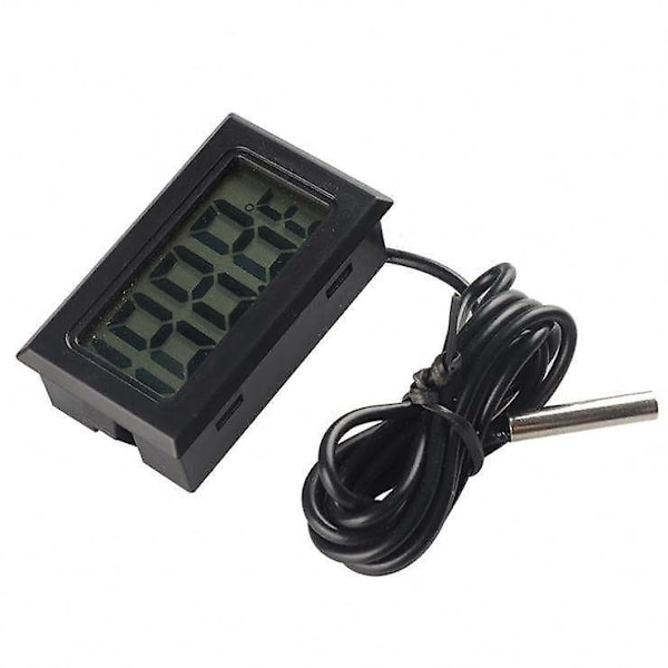 Digitaalinen LCD-lämpömittari (5 kpl) - Tarkka lämpötilan mittaus jääkaapille ja vedelle (Fahrenheit)