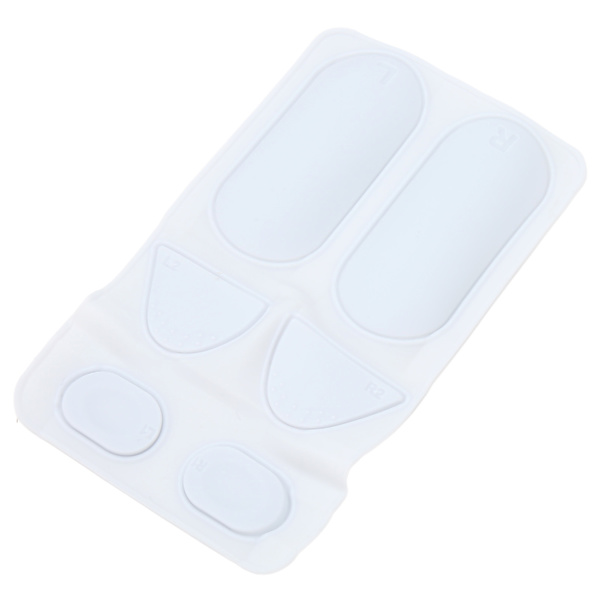 Spillkontroller Silikonpute-glimotstand Svettebestandig rester Gratis Gamepad-knappbeskytter for PS VR2 Sense