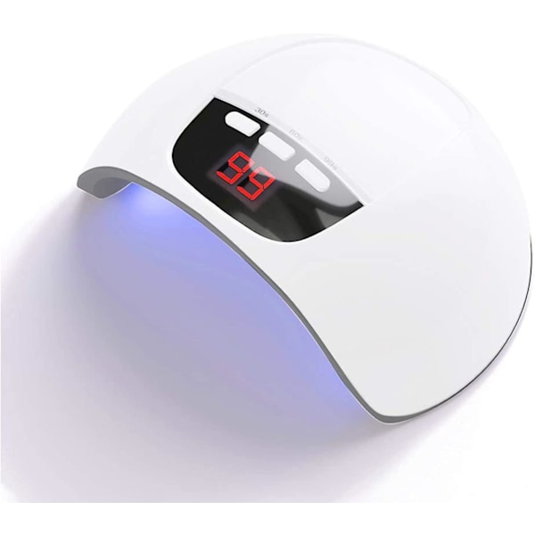 Professionel USB UV LED Negle tørrelampe til Gel Polish med 30s 60s 99s Timer Infrarød Sensor og LED Display