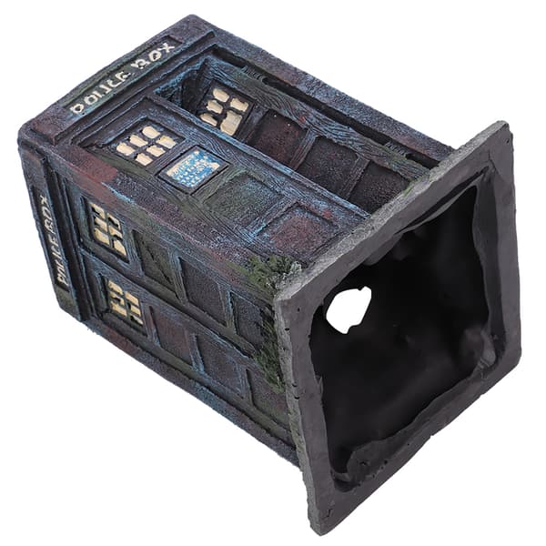 Holdbar Simulations Resin Sentry Box Akvarium Ornamenter Dekor Tilbehør
