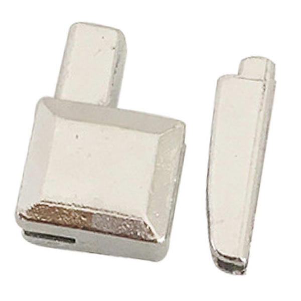 Metall Dragkedja Spärr Slider Fäste Insättningsstift/