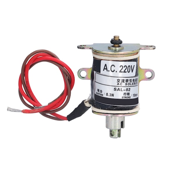 BERM Push Pull Elektromagnet Tubular Draction Solenoid 0,3N Sug 10 mm SAL‑02 AC220V