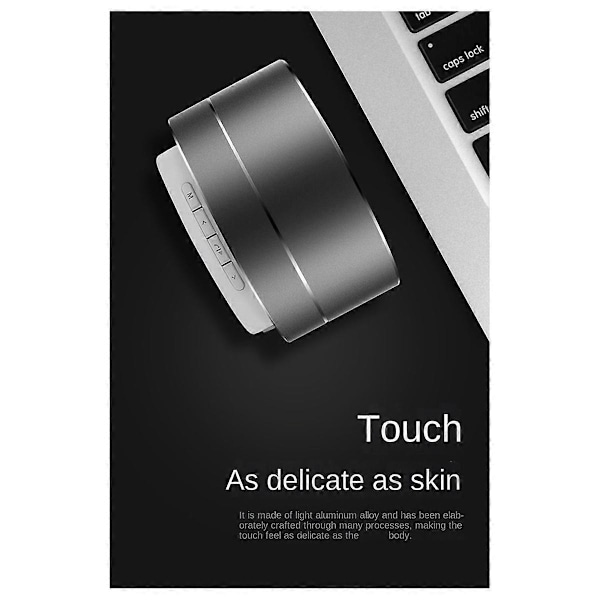 A10 Mini Bluetooth-högtalare Utomhus Cannon Subwoofer gyllene