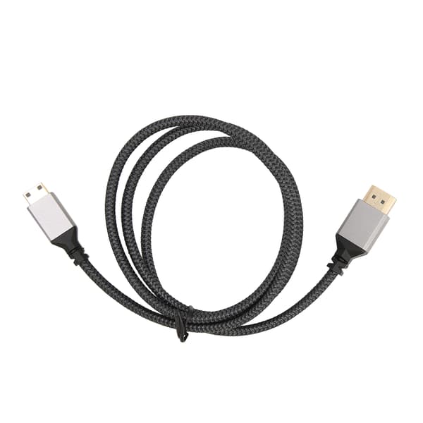 HD Multimedia Interface-kabel Højhastigheds 4K 60Hz Vævet HD Multimedia Interface Han til Han-kabel til computer TV-skærm 1M