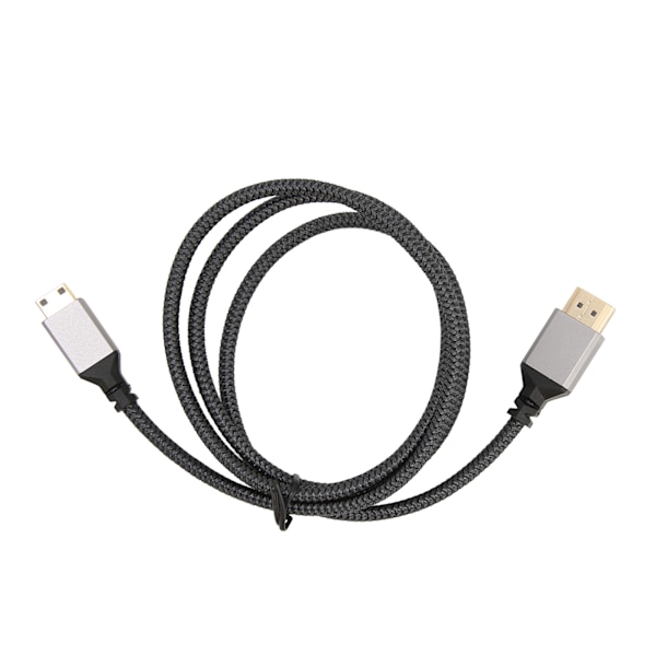 HD Multimedia Interface-kabel med hög hastighet 4K 60Hz vävd HD Multimedia Interface hane till hane-kabel för dator-TV-skärm 1M