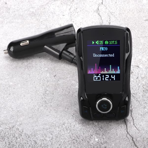 1,8 tommer TFT 360° Rotation Bil MP3-afspiller Oplader Trådløs FM39 Bluetooth-sender