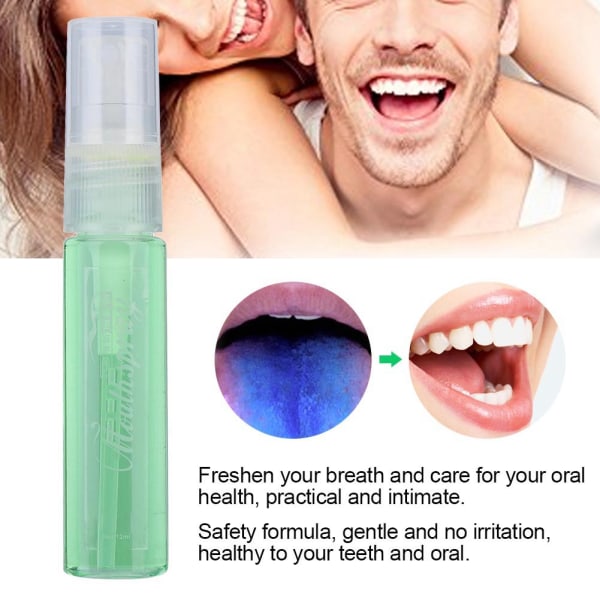 12ML Adult Breath Freshener Portable Oral Spray Dårlig ånde Lugtfjernelse Oral Care Spray 01#