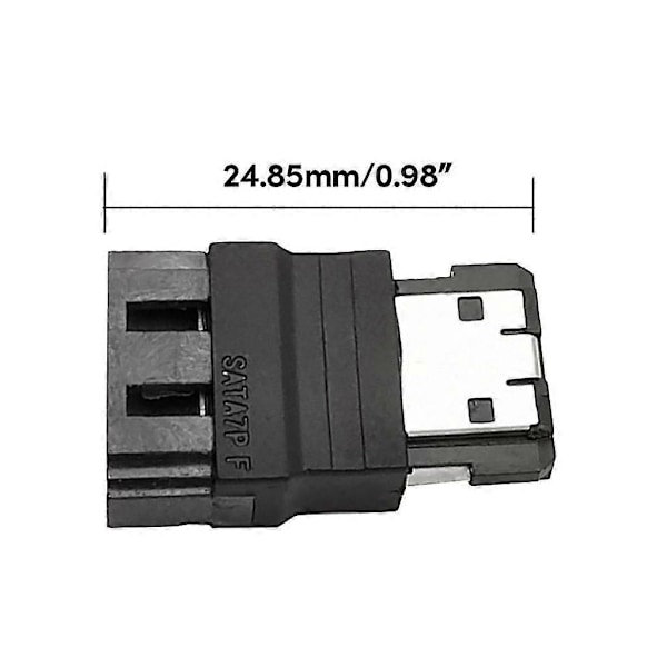 Esata Till Sata Adapter Konverterare Snabbare Och Mer Pålitlig Dataöverföring