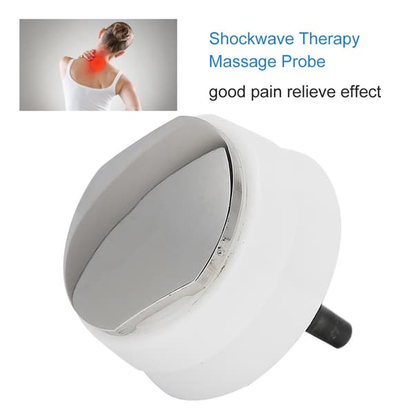 Massage Probe Udskiftningstilbehør til Shockwave Therapy Smertelindring ED Fysioterapi Maskine 36mm