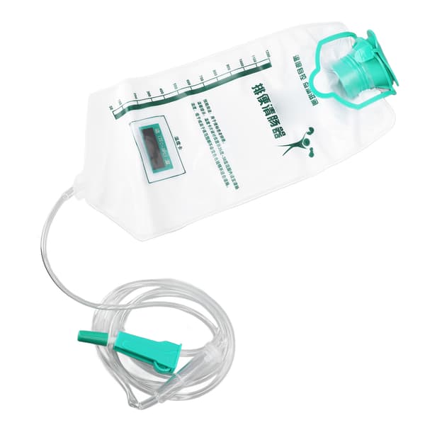 Lavementpose-sæt Husholdningssilikone-tarmdetox-rensesæt til stresslindring Intestinal hydroterapi