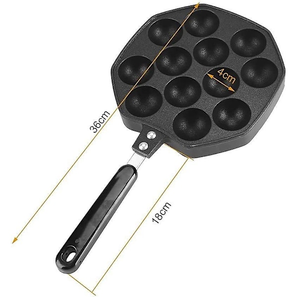 Stegepande Grillpande (12 huller)