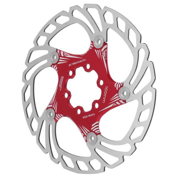 Kvalitet Metal Terrengsykkel Sykkel 160mm Five Nail Disc Brems Skive Bremsekloss Diskred