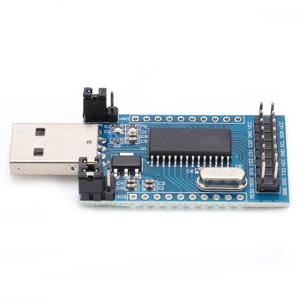 Rinnakkaisporttimoduuli USB-UART I2C SPI TTL ISP EPP/MEM-liitäntä 3,3V/5V lähtöjännite