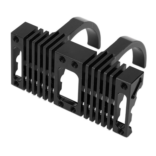 RC-kylfäste i aluminiumlegering, kylflänsstativ för 550 3650 3660 3670 3674 36 mm motor, svart