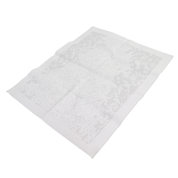 Måla efter nummer-kit Ramlös Eiffeltorn Måla efter nummer DIY Handmålad Vardagsrumslandskapsmålning 40x50cm