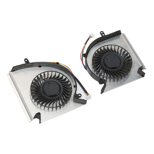 CPU GPU køleventilator til MSI GE75 GP75 GL75 Lav støj Lavt strømforbrug Effektiv varmeafledning CPU GPU ventilator