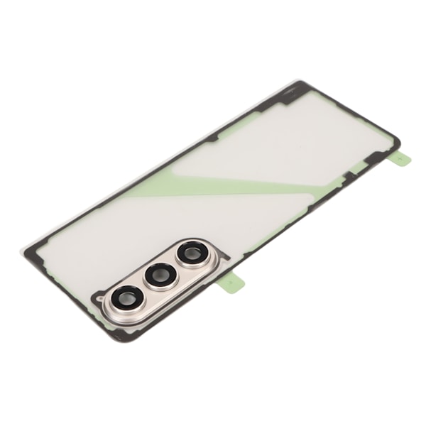 Galaxy Z Fold 5 5G F946:n läpinäkyvä takalasin vaihto, puhelimen takapaneelin kotelo kameran linssille, puhelimen jalusta, korjaustyökalusarja, hopea