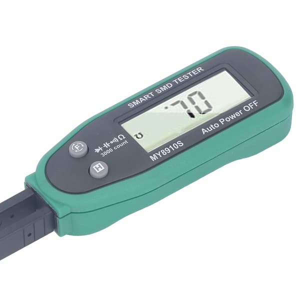 Smart SMD-tester Chip Diode Motstand Kondensator Digital Pinsett Elektronisk Komponentanalysator