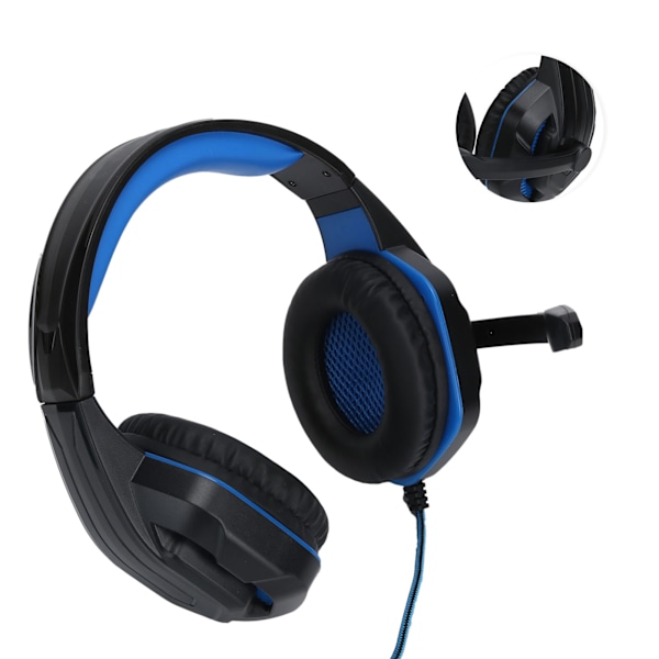 G311 Trådbundet spelheadset med cool LED-ljusmikrofon för dator PC Bärbara datorer 2m