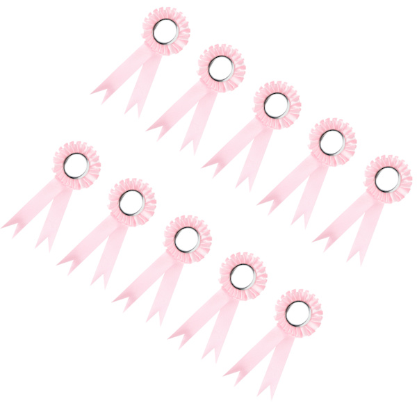 100 sett blikkskilt pin baby shower knapp blanke materialer feiring fest gaver 44mm