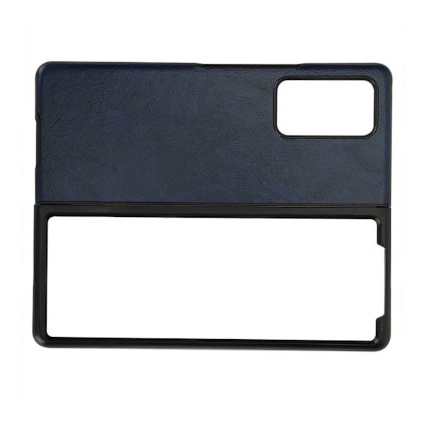 Mobilt läderfodral för Samsung Galaxy Z Fold 2 skyddande fodral AntiFall-fodral (Blå )