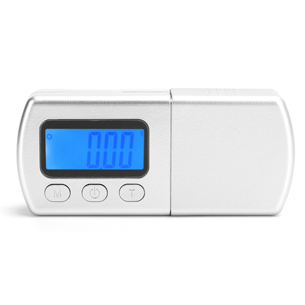 ABS kompakt digital platespiller Stylus Force Meter skalamåler med bakgrunnsbelysning
