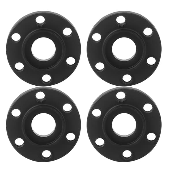4 stk. RC Bil Hjul Hex Nav Hub Adapter Sort Passer til SCX10 1/10 RC Crawler 1.9 tommer 2.2 tommer Hjul 11mm