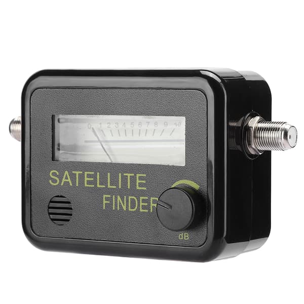 9501 Sensitiv Satellit Finder Signalstyrke Måler Sort med Digital Skærm