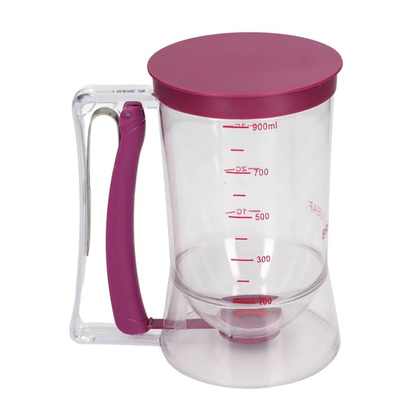 Dejdispenser ABS 900ml Dejcreme Separator Bageværktøj til Pandekage Cupcake Kage Vaffel