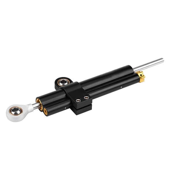 Universal Motorcykel CNC Justerbar Styrdämpare Monteringsfäste Stabilisator