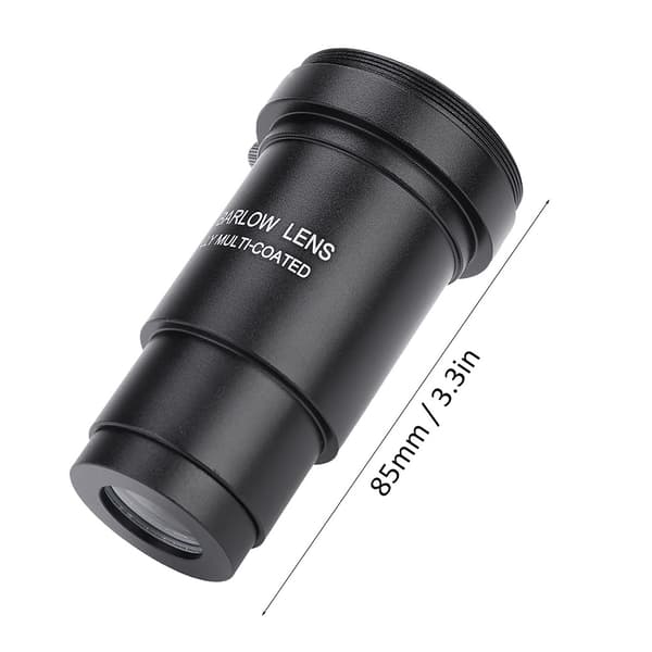5X Barlow Linse til 1.25\" Teleskoper Okular (Multi Coated, M42 Gevind)