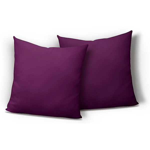 Pohjoismainen tyyli vedenpitävä tyynynpäällinen (Violetti, 2 kpl, 40*40cm)