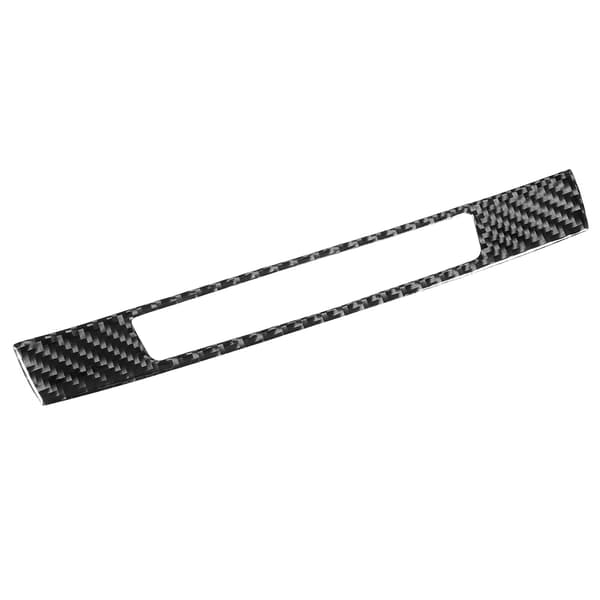 Bil Central Kontrol Knappen Trim Ramme Kulfiber Interiør Dekoration Passer til X1 E84 2011-2015